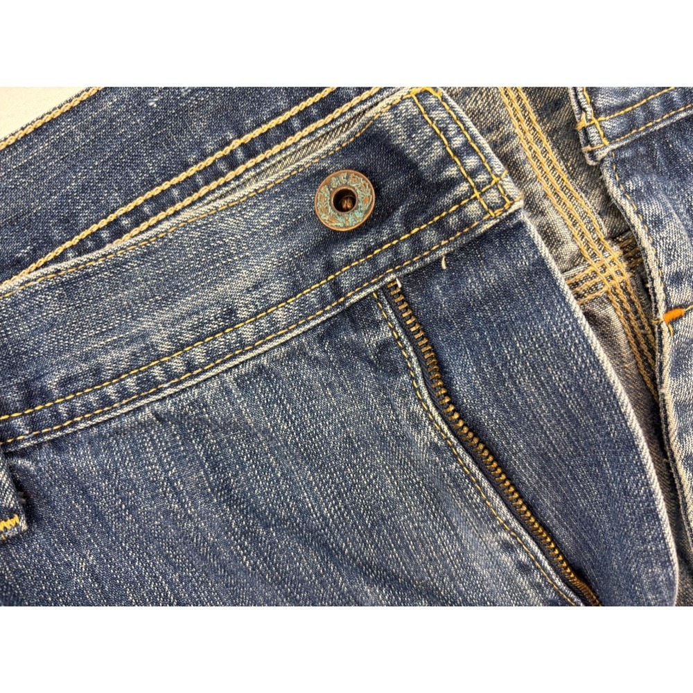 Ralph Lauren Polo Co Jeans Mens 42x32 Blue Wyatt Carpenter Loose Baggy Faded Y2K - Picture 5 of 14